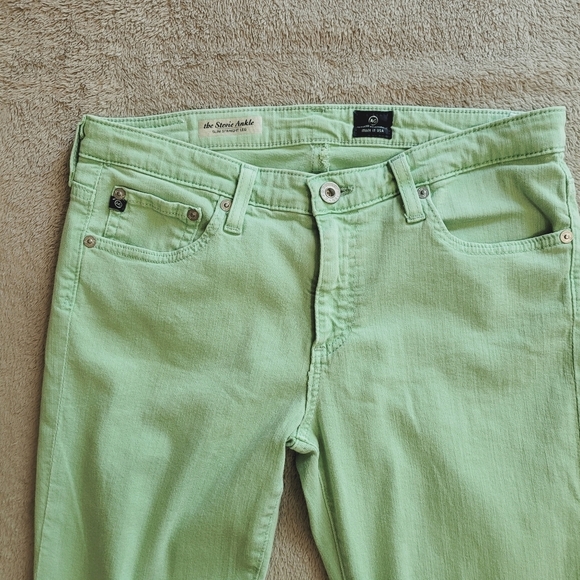 AG Adriano Goldschmied The Stevie Ankle Slim Straight Leg jeans size 29​ - Picture 4 of 10